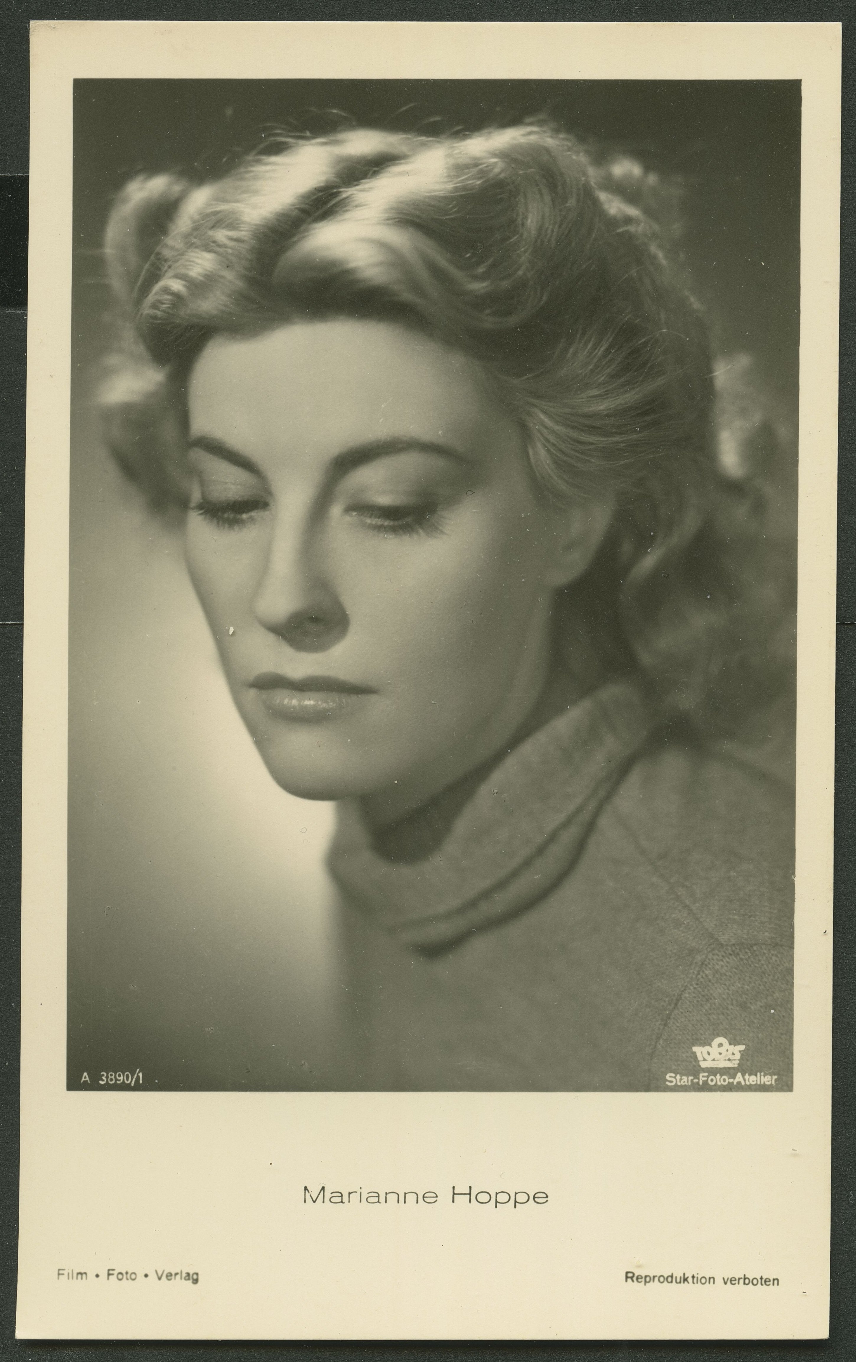 (image for) Marianne Hoppe #0001